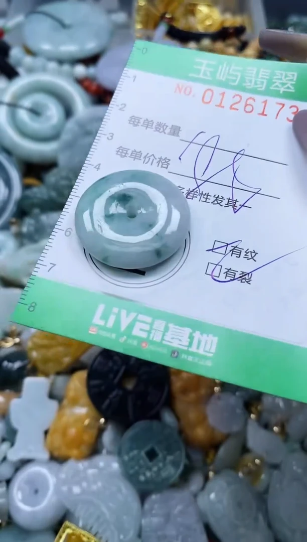 翡翠未镶嵌颈饰闪购0126173