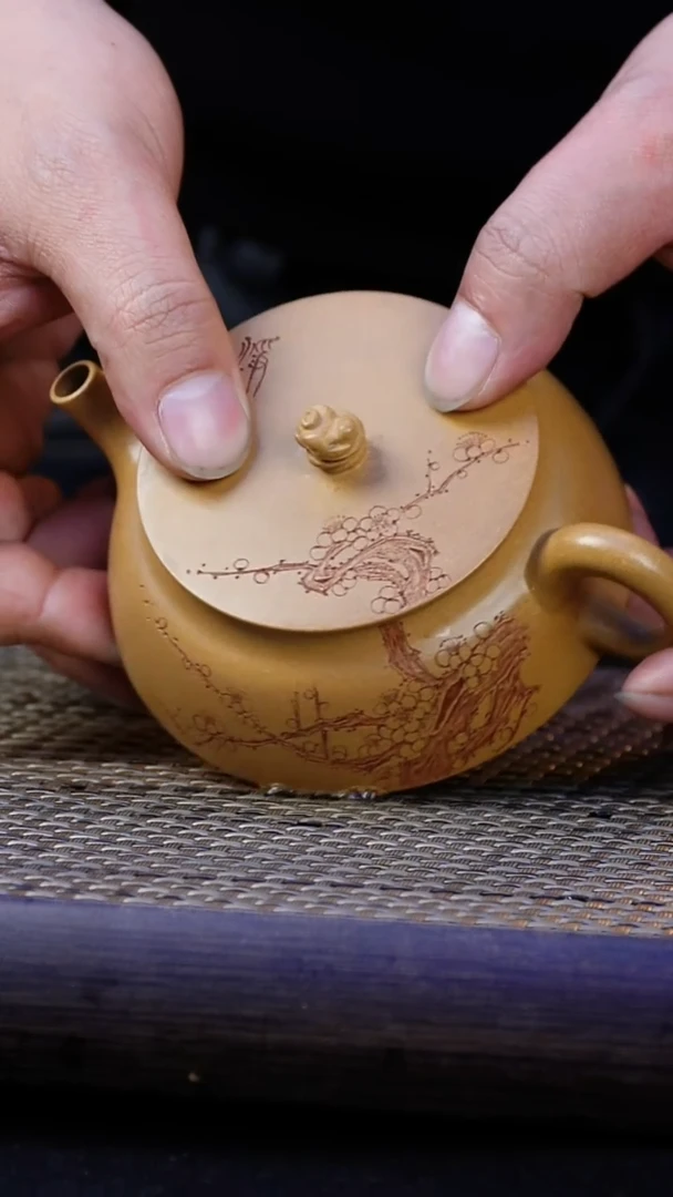 【闪购商品】紫砂茶壶黄金段-静世