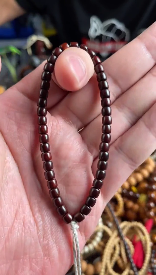 小叶紫檀手串/手链王胖子文玩工作室5.5左右手持