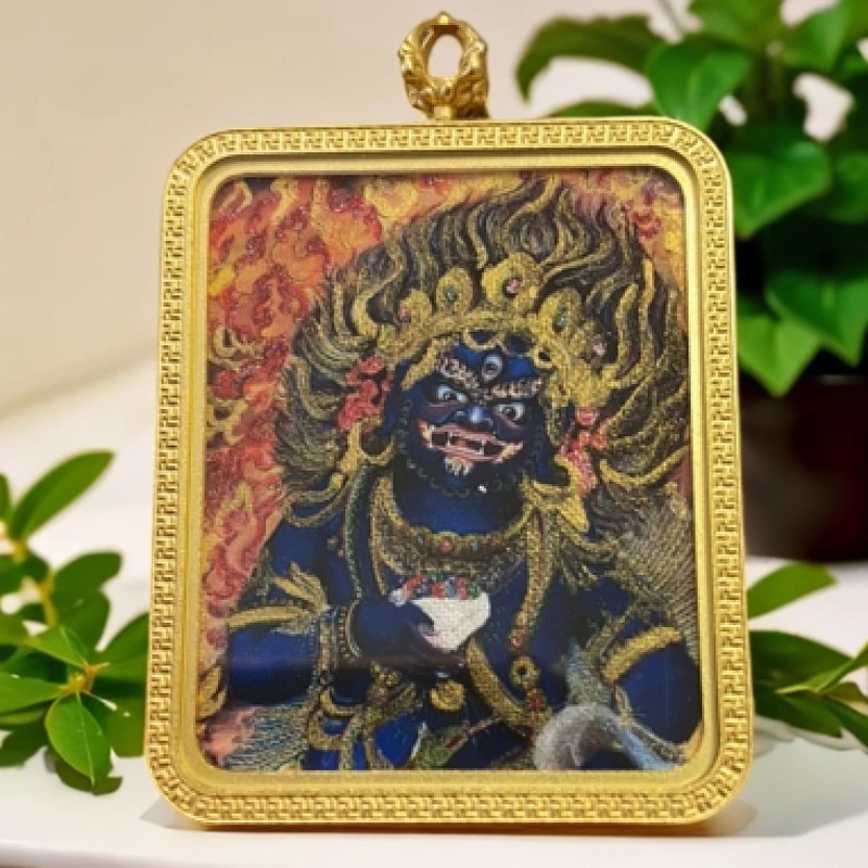 黑财神唐卡男女同款