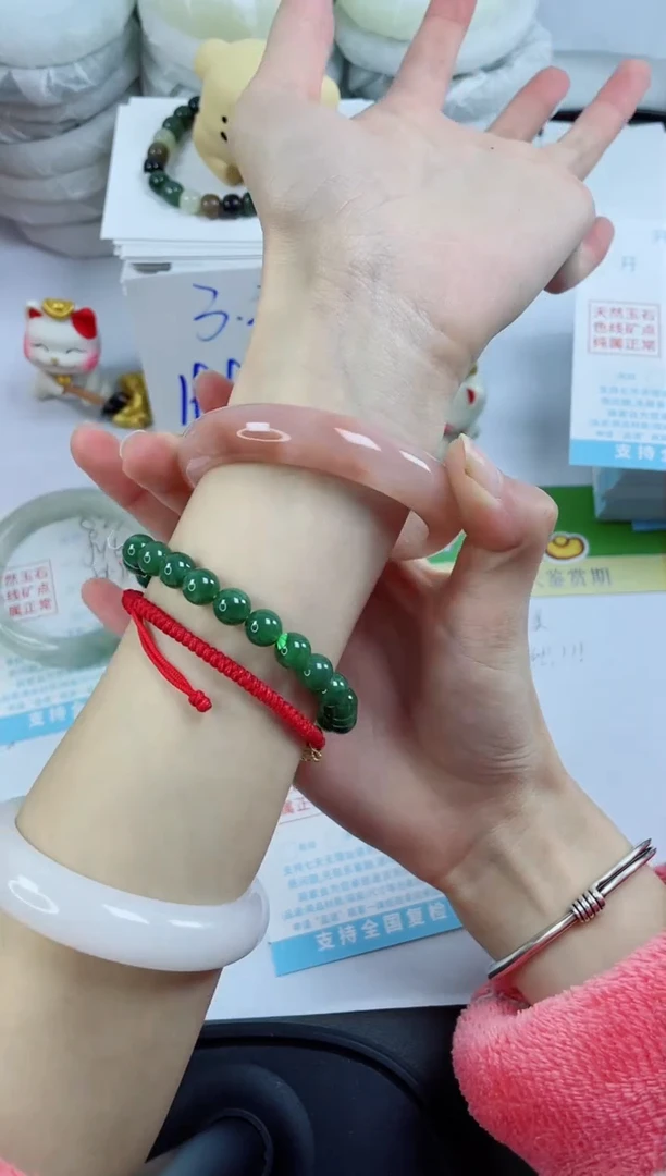 【闪购商品】石英质玉手镯未镶嵌824-54.6