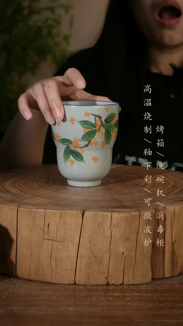 碗瓷景德镇手工手绘高温瓷釉下彩