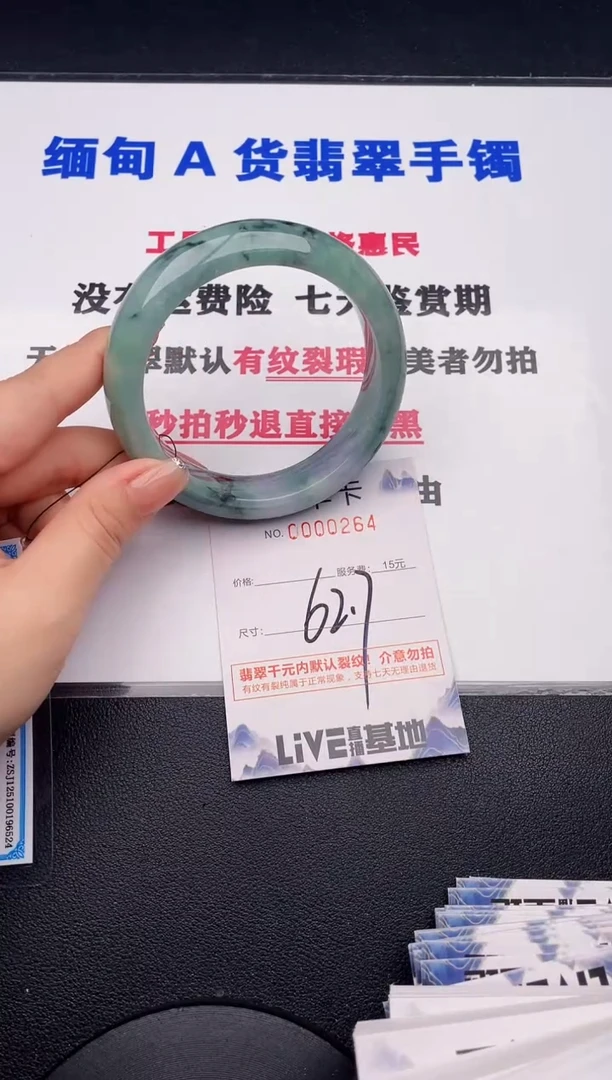 未镶嵌手镯翡翠64