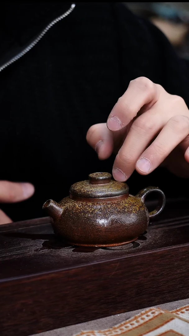 茶壶紫砂宜兴柴烧紫砂壶