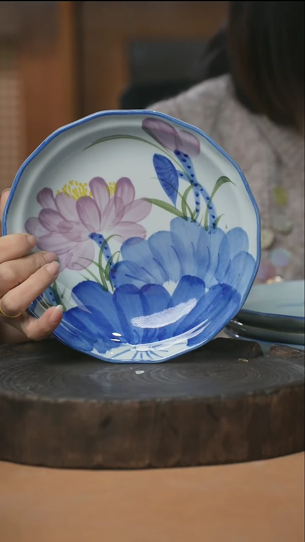 【闪购商品】瓶景德镇手工手绘餐具d1742