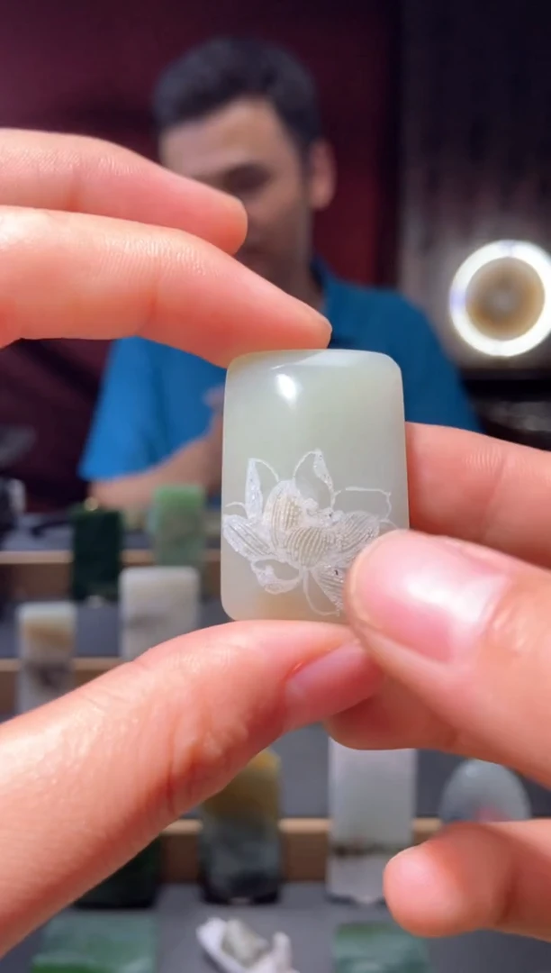 和田玉未镶嵌挂件yc