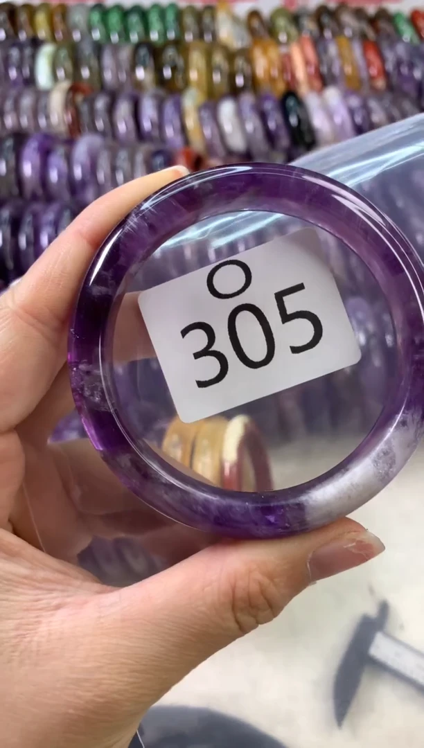 【闪购商品】水晶水晶手镯O未镶嵌305-56