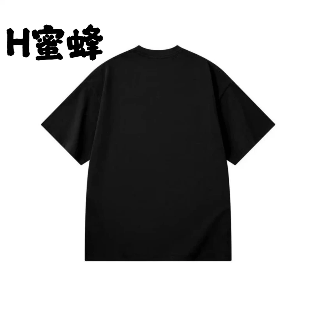 【H蜜蜂】C1-C16 男士潮流白搭时尚欧美风短袖T恤