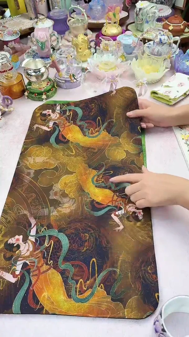 105飞天侍女双面茶席 57x32