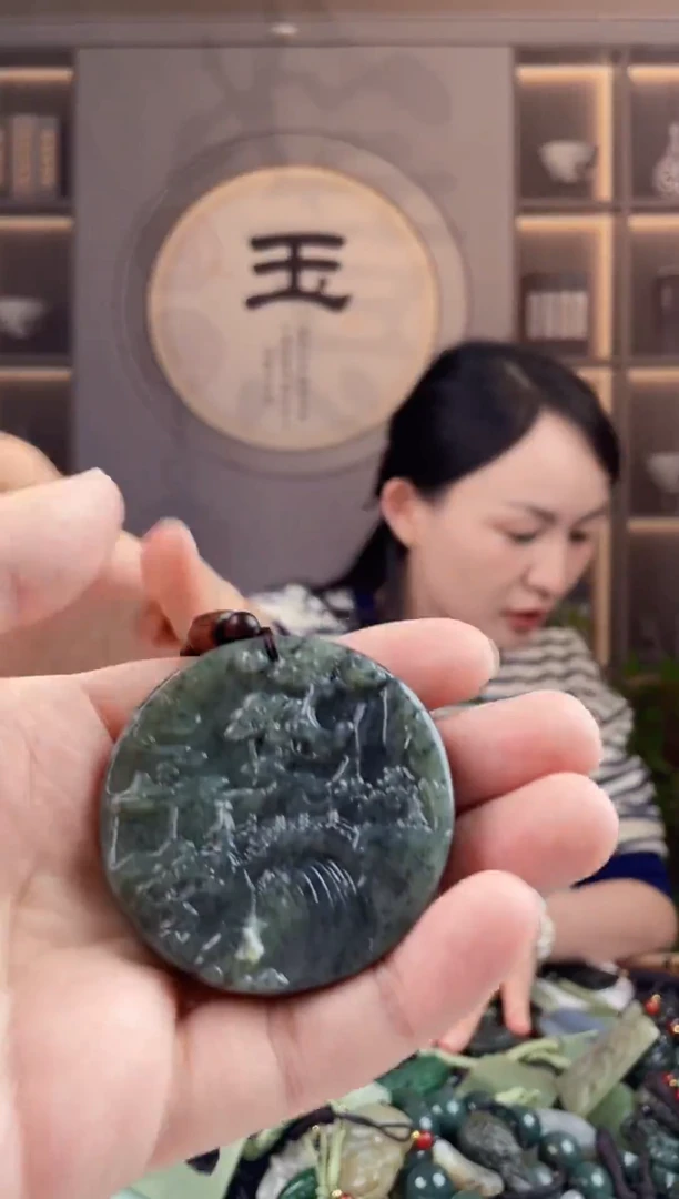 颈饰未镶嵌和田玉拍一发一，多样性发货