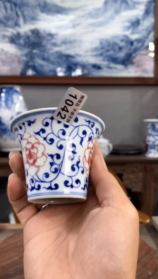 吴义松陶瓷联盟手绘陶瓷编码：1024