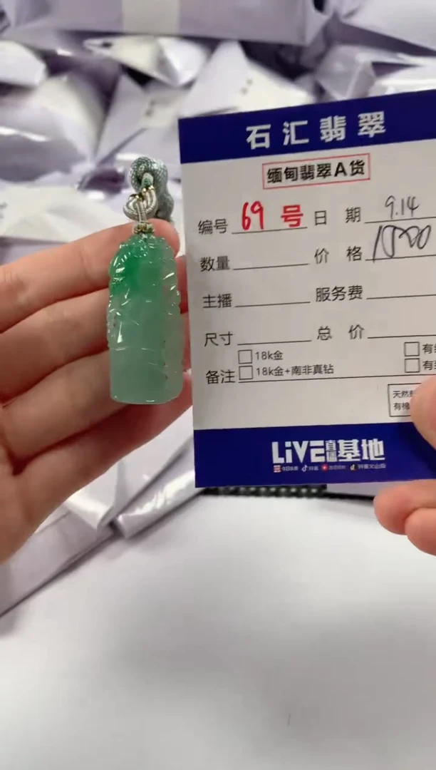颈饰未镶嵌翡翠1