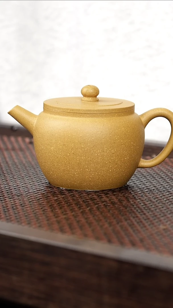 茶壶紫砂2-6平盖古莲子