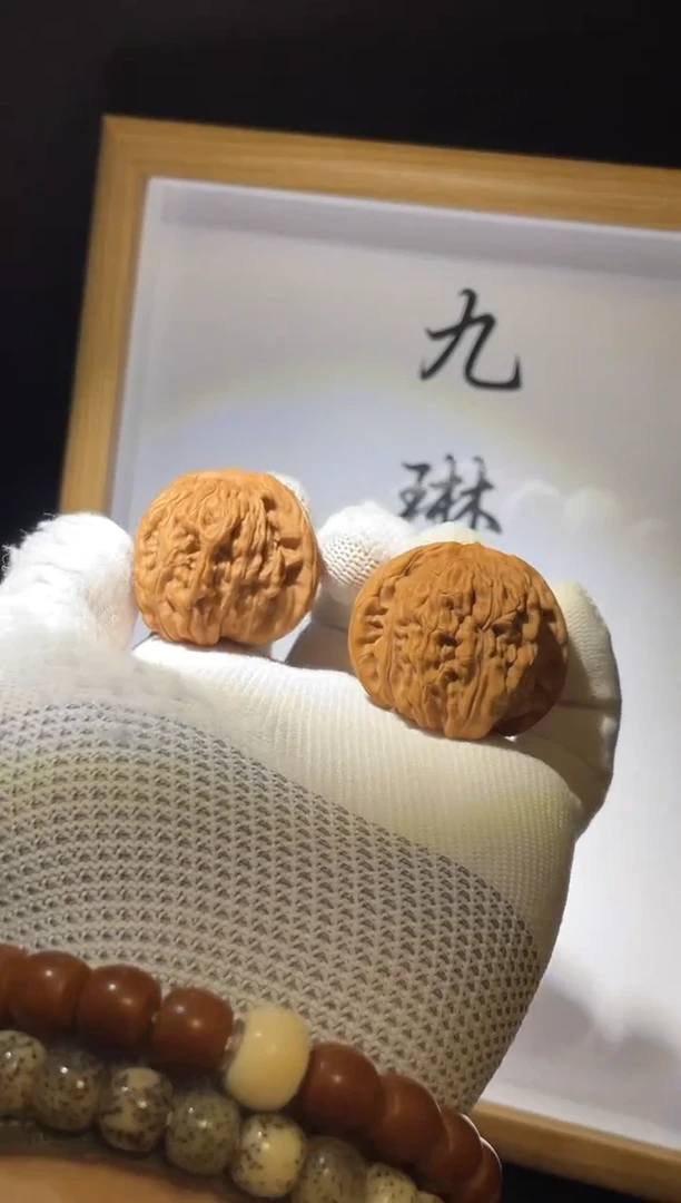 文玩核桃把件四座楼