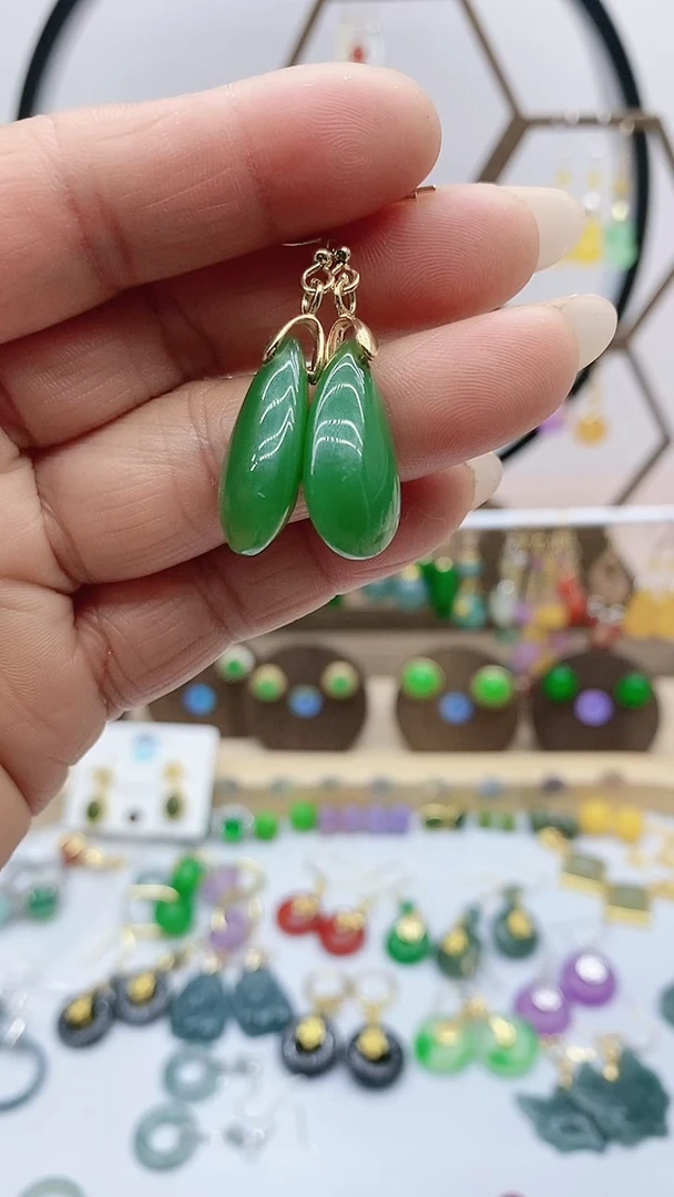 未镶嵌和田玉耳饰21