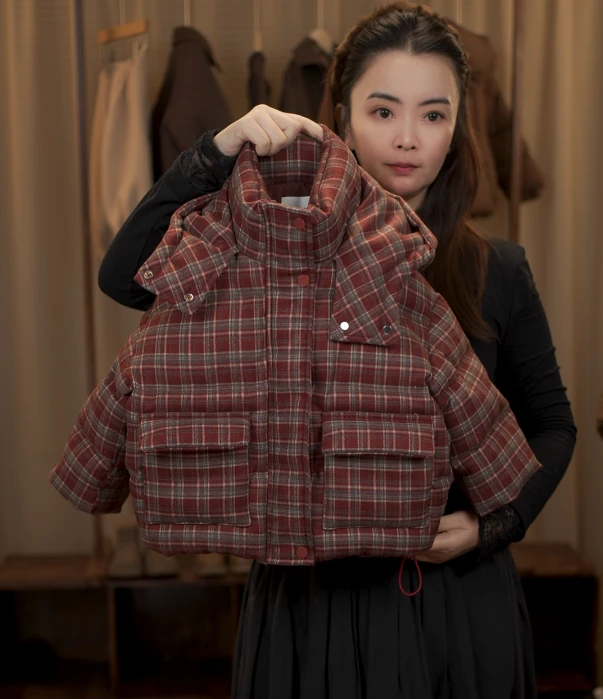 【原创设计】2025冬新款儿童时尚宽松保暖潮流棉服外套90259