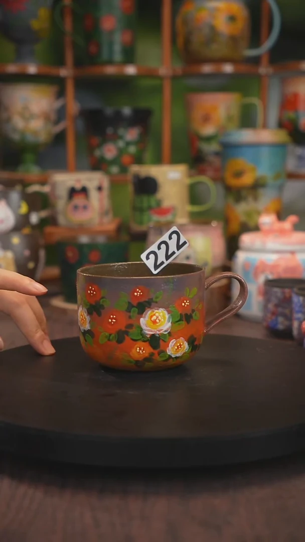 景德镇釉下彩手绘222
