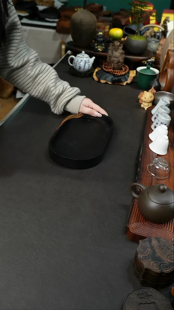 紫光檀果盒27-15-3cm