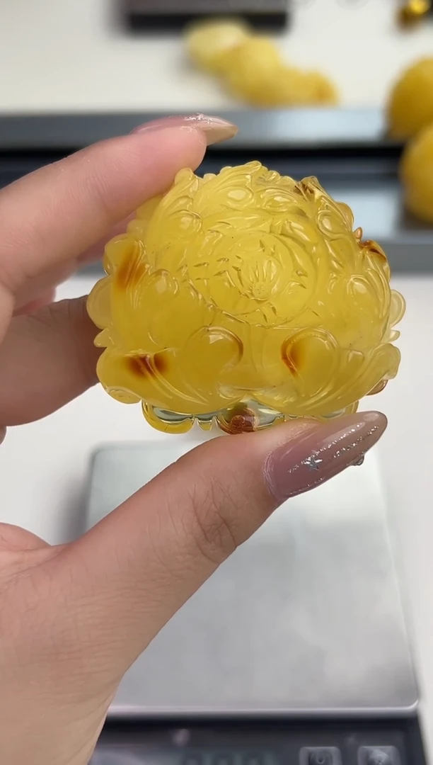 裸石琥珀未镶嵌天然琥珀蜜蜡吊坠
