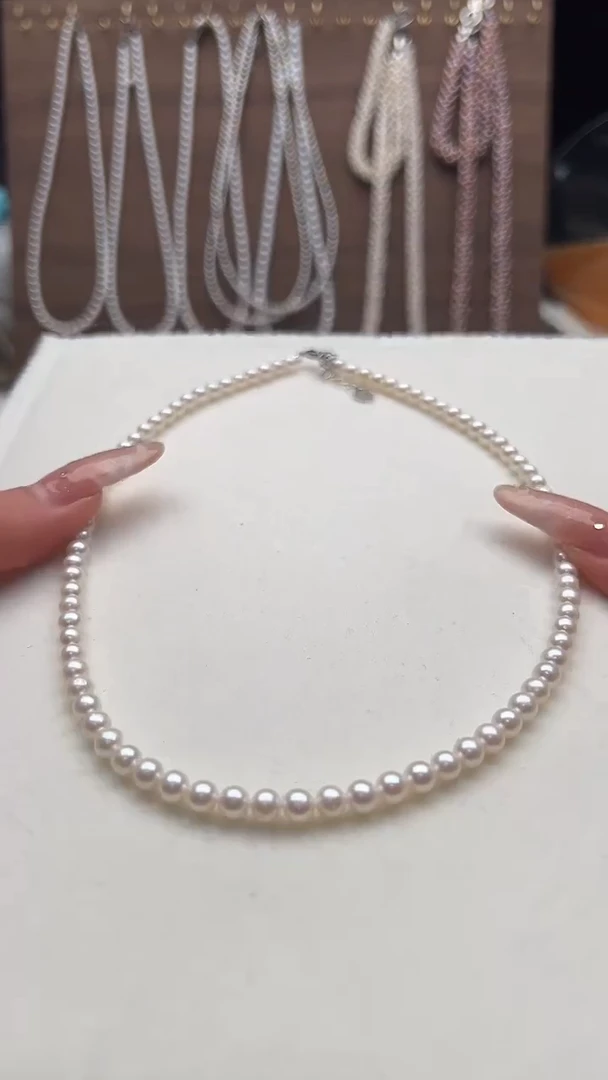 颈饰钛钢淡水珍珠永丽珍珠