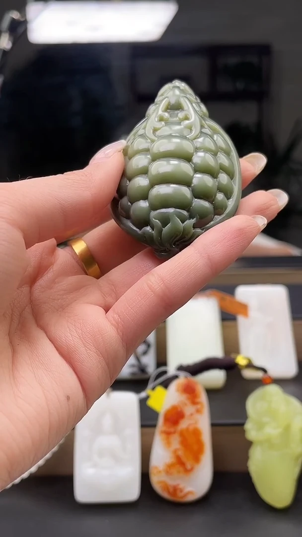 颈饰未镶嵌和田玉QQ12.20多样性拍一发一34