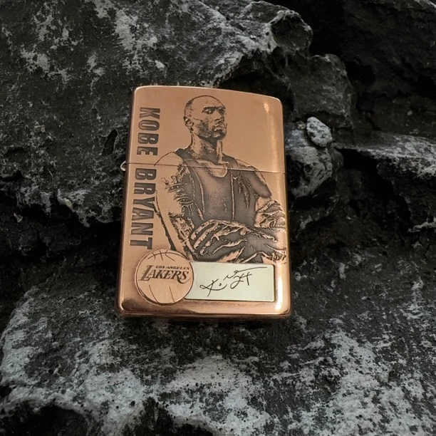 ZIPPO打火机  紫铜C月科比 煤油打火机 DYJ1