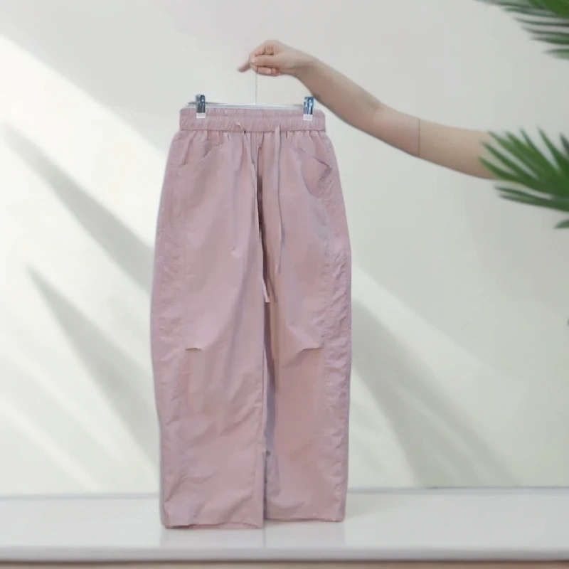 【长裤系列】呼吸裤 速干裤 减龄宽松显瘦休闲显瘦阔腿裤