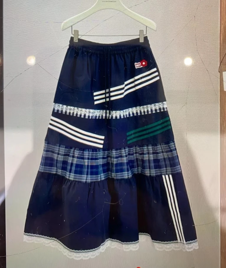 【ZHEN】BQ122Z 2025新款半裙显瘦遮肉小众设计款