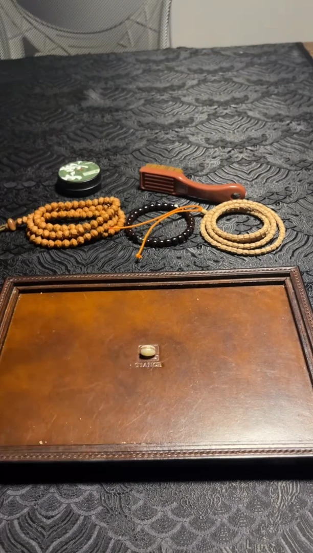 手串柏香籽/百香籽小鱼出品--青稞背云