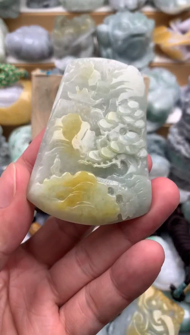 吊坠(不含链)未镶嵌翡翠1