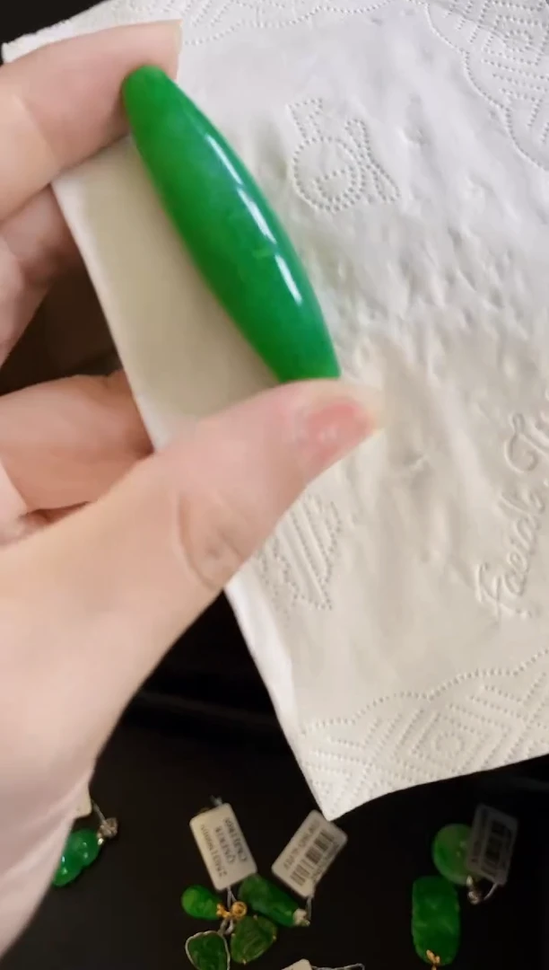 颈饰未镶嵌翡翠香*天珠