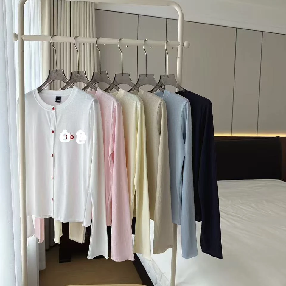 大码胖mm韩系慵懒风刺绣字母防晒百搭开衫上衣➕A字防走光刺绣裤裙