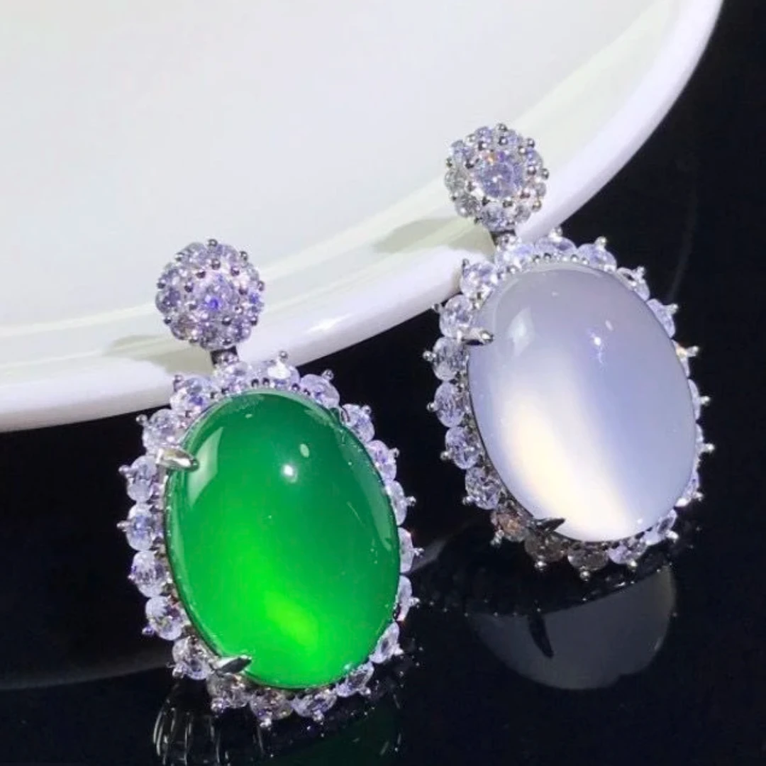 天然玛瑙玉髓冰透鸽子蛋（拍一发一）