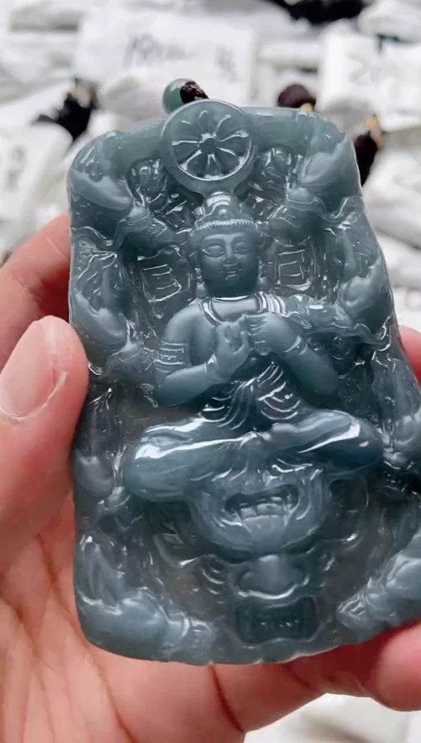 翡翠未镶嵌颈饰8888888888