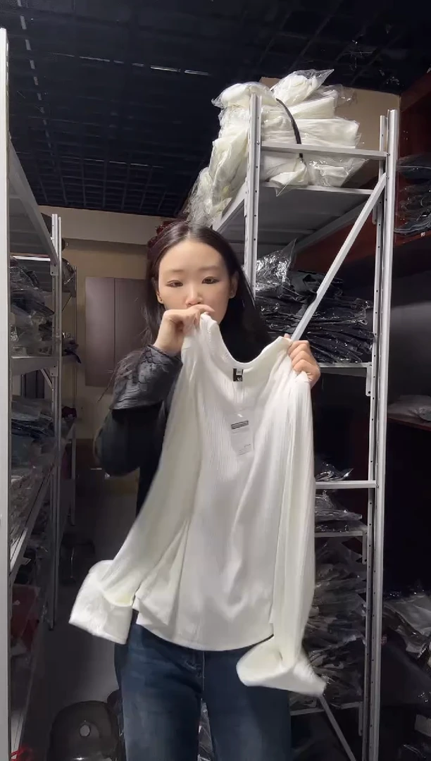 锦纶白色打底衫 3XL