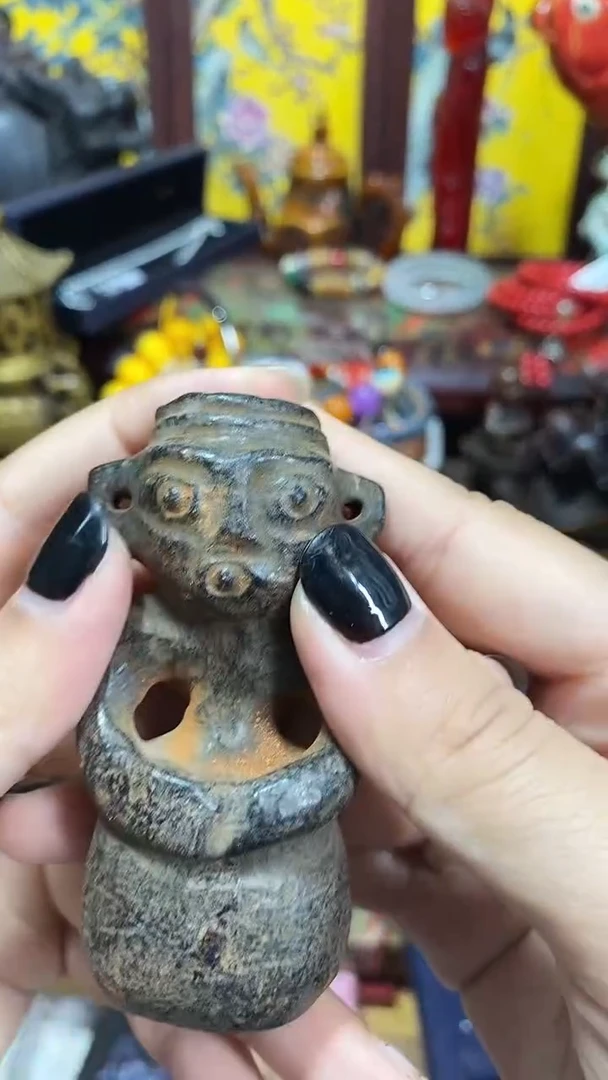 琉璃手工艺品端**鹊瓷瓷瓷器器一物一拍