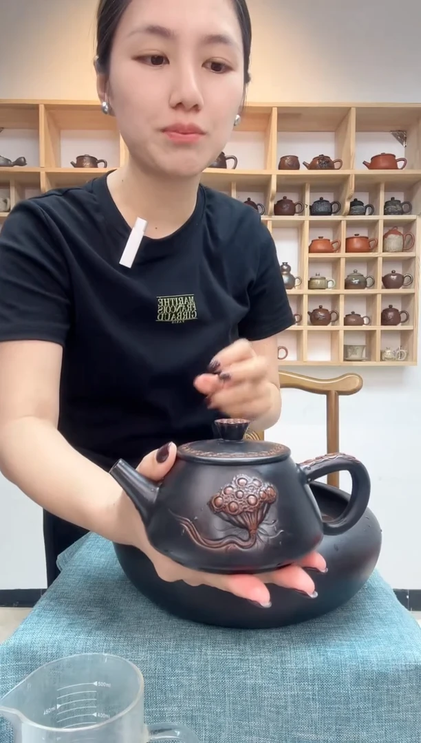 娴星月玩壶建水紫陶