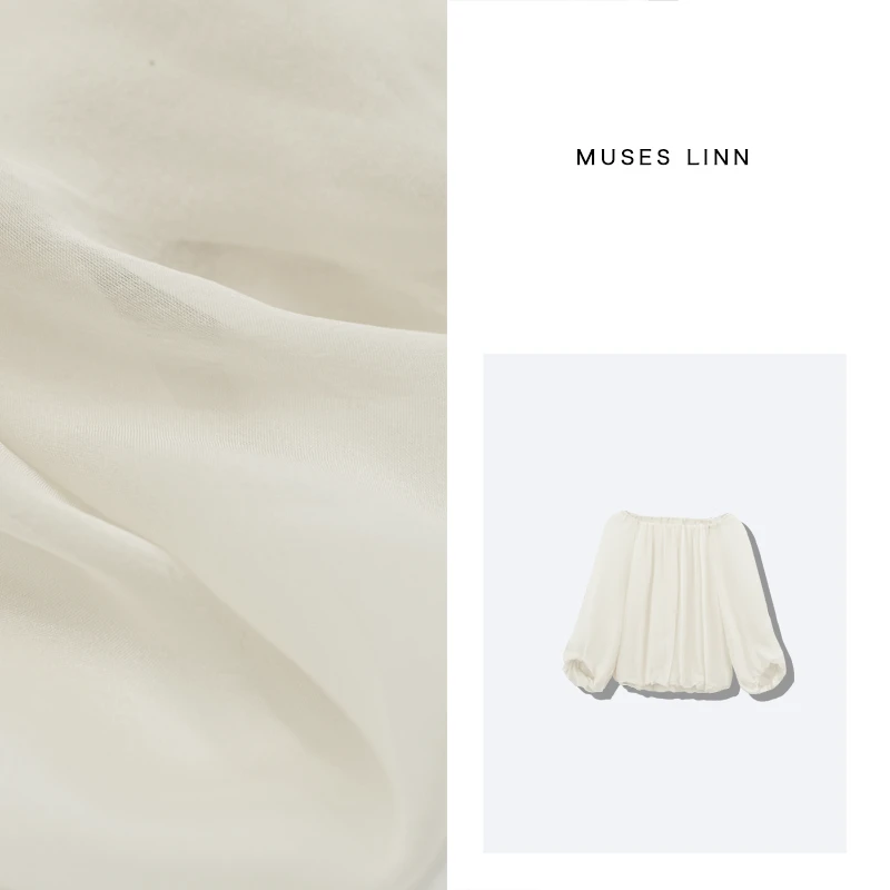 LINN【白月光】4/18夏季上新两穿桑蚕丝衬衫M25CS295