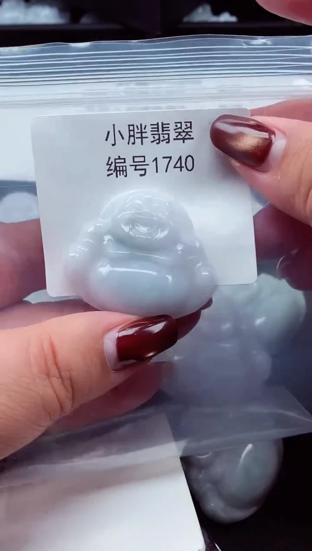 颈饰未镶嵌翡翠缅甸天然A货翡翠1740