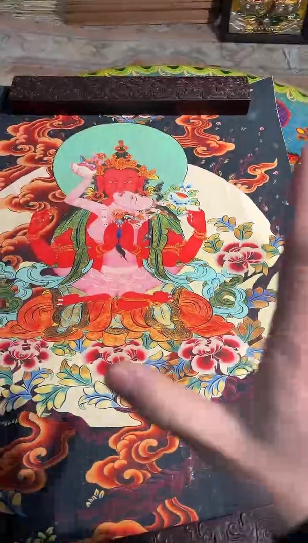 卷轴画天天的唐卡tk160