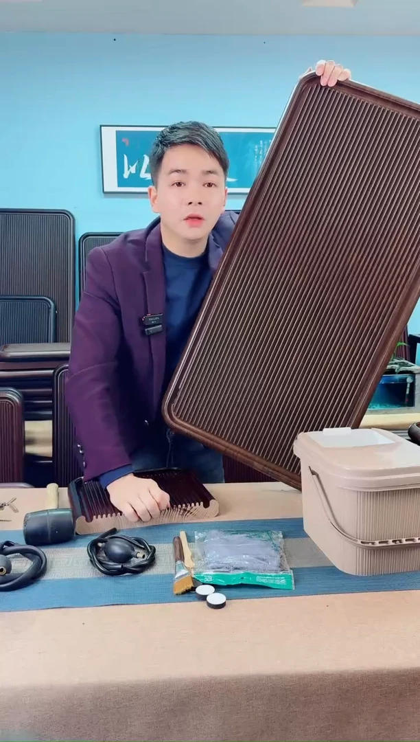 90*45*4大海黄褐色款式茶盘