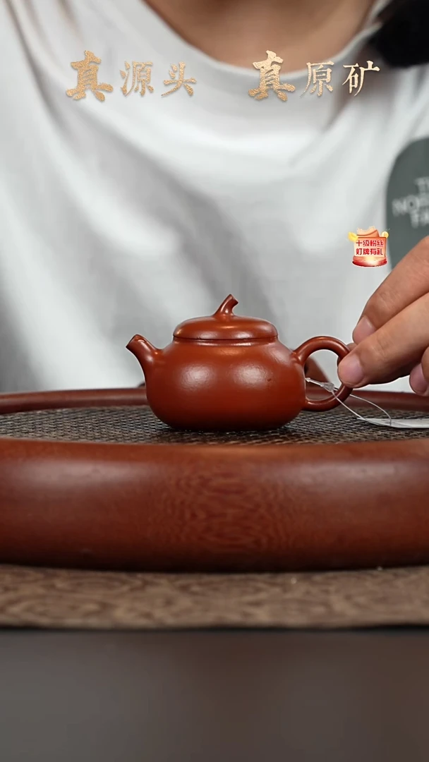 茶壶紫砂16a23朱泥茄瓜80cc