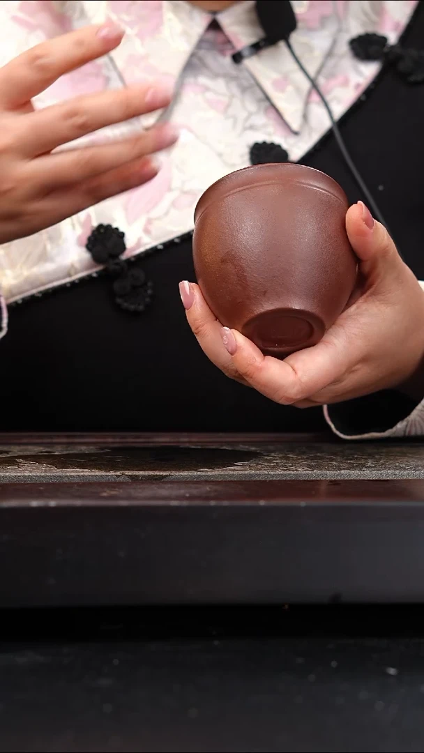 茶壶紫砂四号井中槽青仰月杯200cc