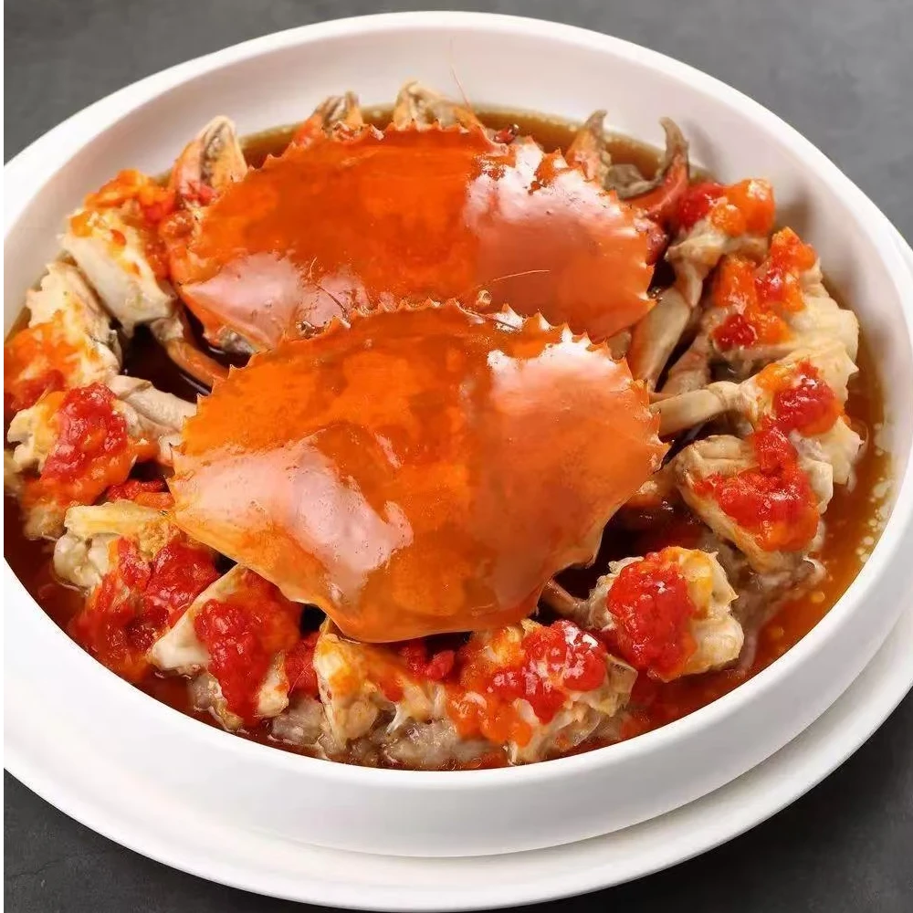 （拍3送2）红膏蟹100~150g/只 不肥包赔（不要放冰箱保鲜）