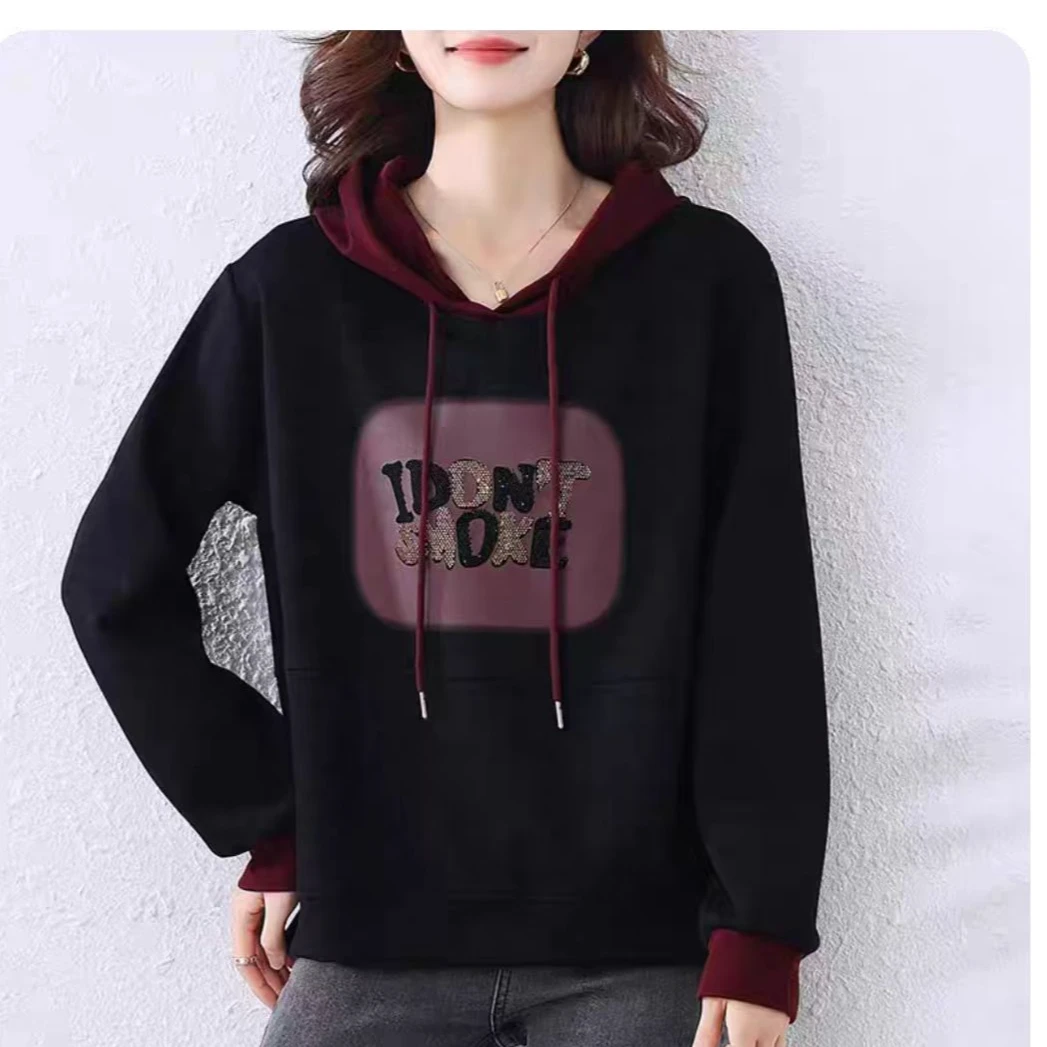 103字母连帽卫衣现