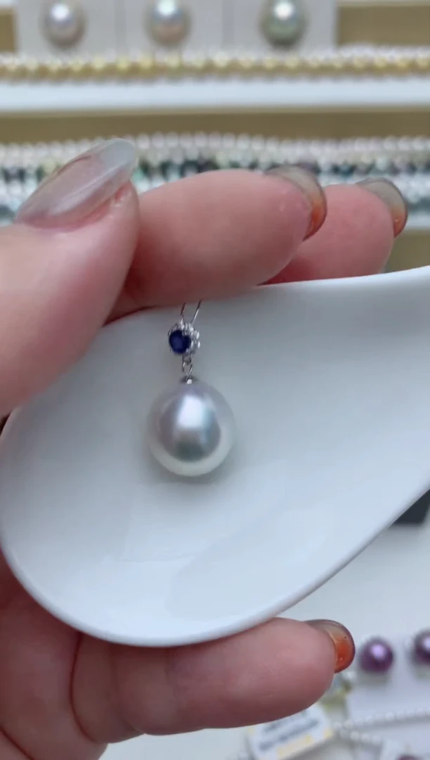 【闪购商品】海水珍珠颈饰18K金镶嵌q70