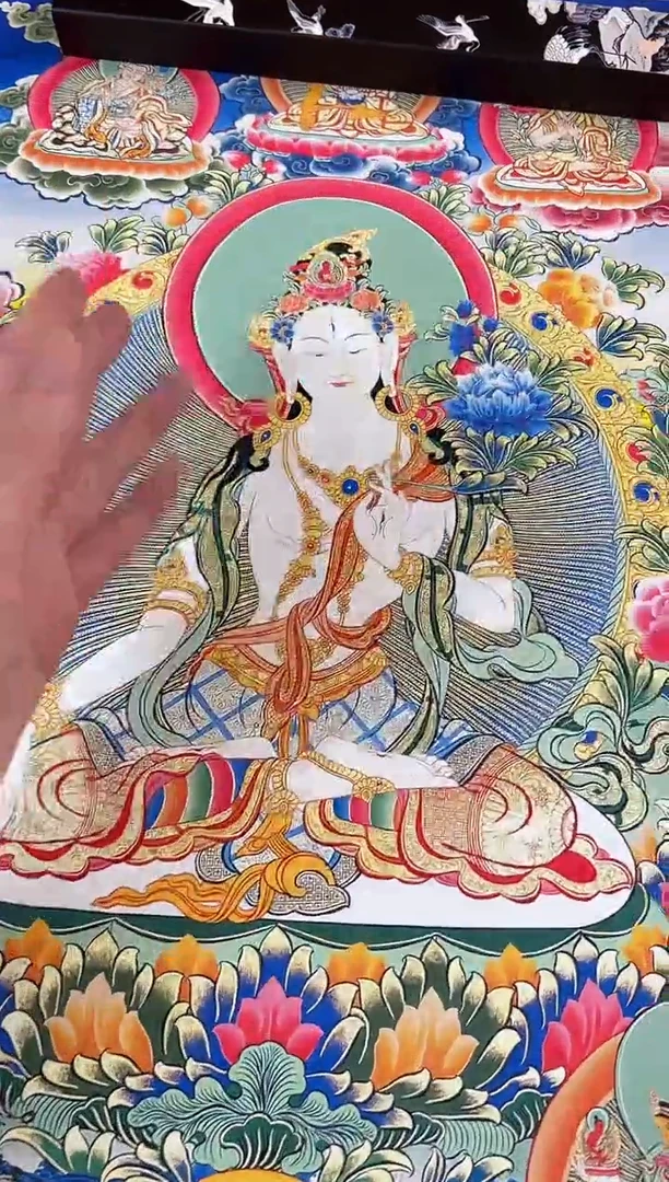 卷轴画白度母AK-1606