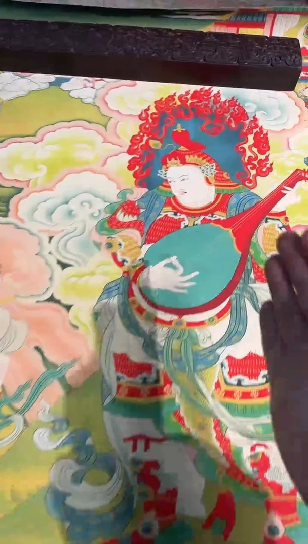 卷轴画天天的唐卡tk160