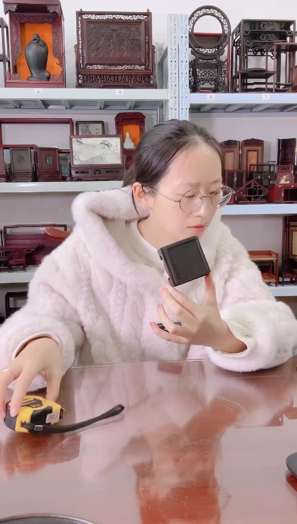 【闪购商品】东非黑黄檀（紫光檀）印章底座5公分  2个26