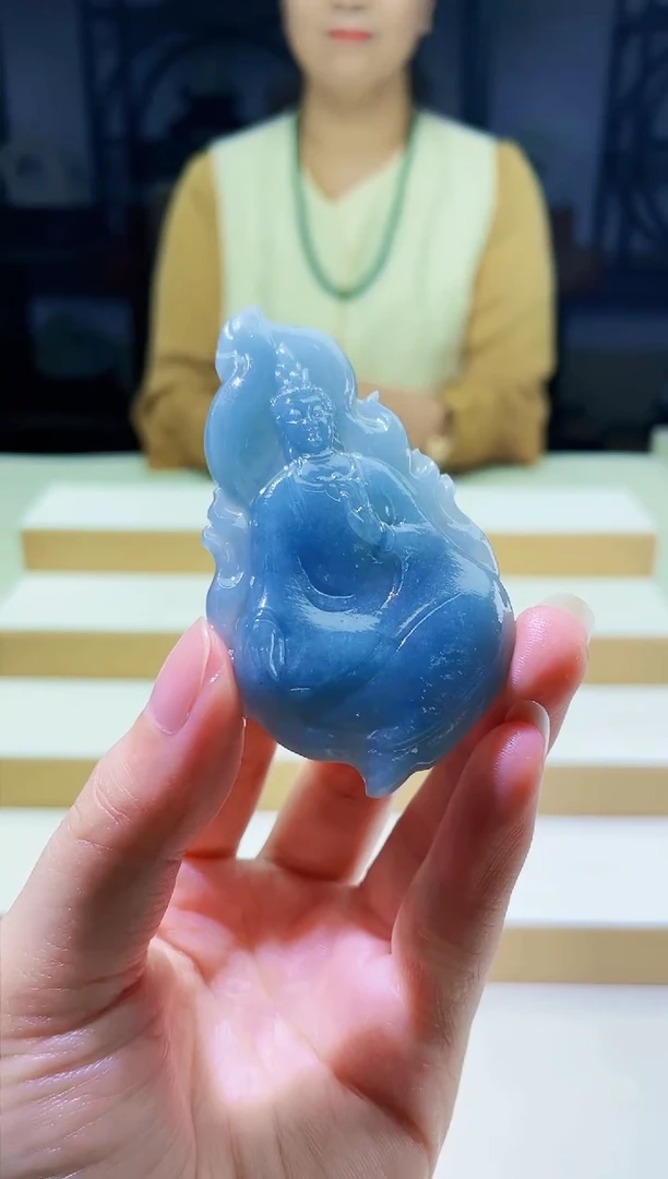 定制翡翠未镶嵌毛货07290098多样性发其一